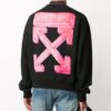 Jersey de cuello redondo con estampado de Arrows FW20 para hombre, negro