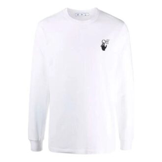 Jersey de cuello redondo con estampado de Arrows y logotipo FW21, versión estándar, blanco