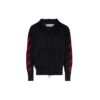 Jersey de cuello redondo con estampado de flechas FW20 para hombre, negro