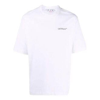 Jersey de cuello redondo con estampado SS22, pantalones cortos, versión estándar, blanco