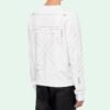 Jersey de cuello redondo con flecha 3M sin rematar