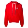 Jersey de cuello redondo con flecha pintada Off-White para hombre, rojo
