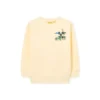 Jersey de cuello redondo con grafitis