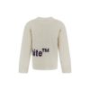 Jersey de cuello redondo con intrincado logotipo de Off-White «Blanco Morado»