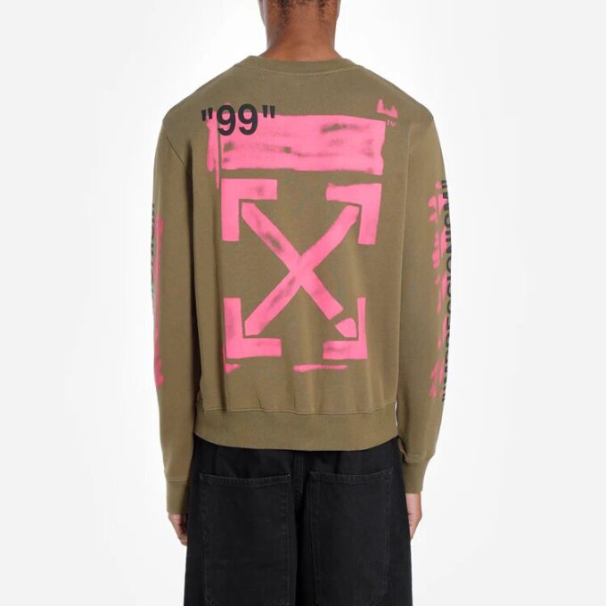 Jersey de cuello redondo con logo Arrows para hombre SS19 con diseño de flechas