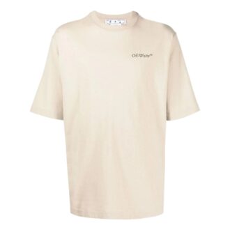 Jersey de cuello redondo con logo de la colección SS22, pantalones cortos y corte holgado, color caqui