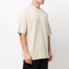 Jersey de cuello redondo con logo de la colección SS22, pantalones cortos y corte holgado, color caqui