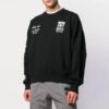 Jersey de cuello redondo con logo Mona Lisa para hombre de la colección SS19