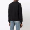 Jersey de cuello redondo con logo Off-White para hombre, colección Otoño-Invierno 2021, negro