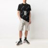 Jersey de cuello redondo con logo para hombre, temporada primavera-verano 2021, negro