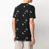 Jersey de cuello redondo con logo para hombre, temporada primavera-verano 2021, negro