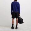 Jersey de cuello redondo con logotipo de Arrows Off-White para hombre FW21 azul
