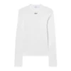 Jersey de cuello redondo de manga larga acanalado Off Stamp