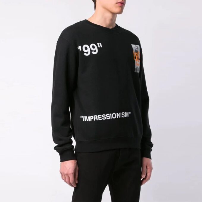 Jersey de cuello redondo Impressionism SS19 99