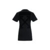 Jersey de cuello redondo y pantalones cortos Off-White, color negro