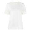 Jersey de cuello redondo y pantalones cortos Off-White SS21, color liso, versión estándar, blanco
