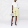 Jersey de cuello redondo y pantalones cortos Off-White SS21, color liso, versión estándar, blanco