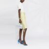 Jersey de cuello redondo y pantalones cortos Off-White SS21, color liso, versión estándar, blanco