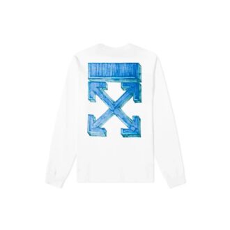 Jersey de hombre con estampado de Arrows FW20, blanco Jersey de hombre con estampado de Arrows FW20, blanco