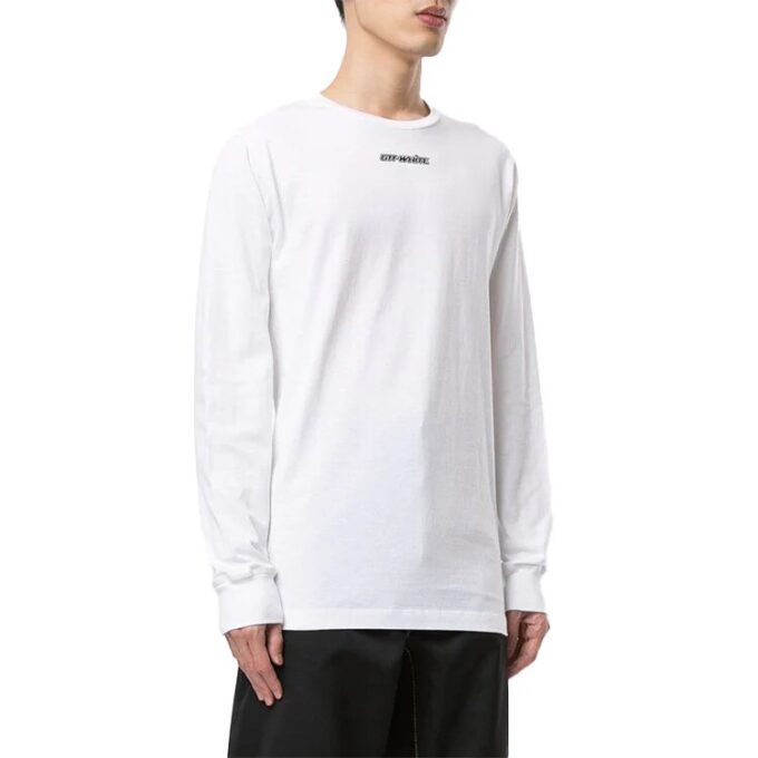 Jersey de hombre con estampado de Arrows FW20, blanco