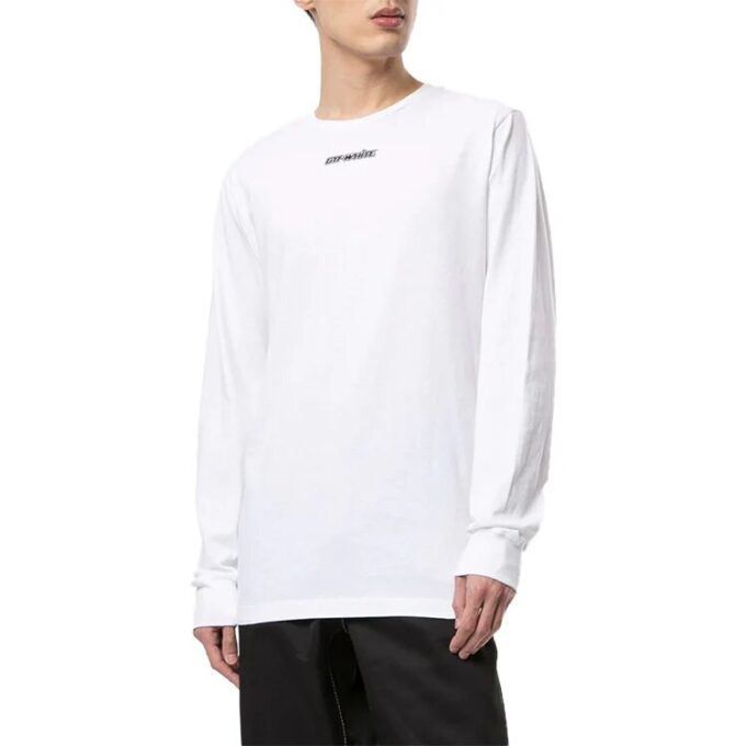 Jersey de hombre con estampado de Arrows FW20, blanco