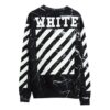 Jersey de hombre con estampado de mármol, negro