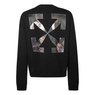 Jersey de hombre con estampado de ángeles Caravaggio FW20, negro