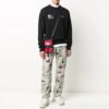 Jersey de hombre con estampado de ángeles Caravaggio FW20, negro