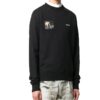 Jersey de hombre con estampado de ángeles Caravaggio FW20, negro