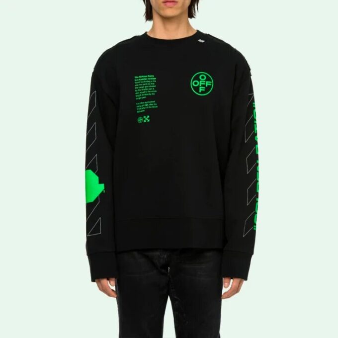 Jersey de hombre con logotipo y dibujo de flechas fluorescentes Arrows