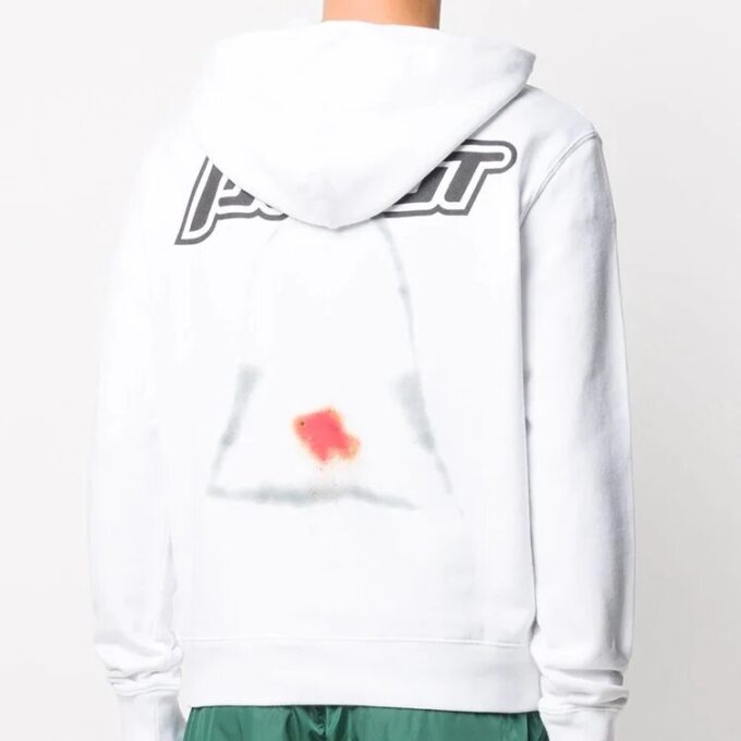 Jersey de hombre con logotipo y estampado de peces de plástico FW20