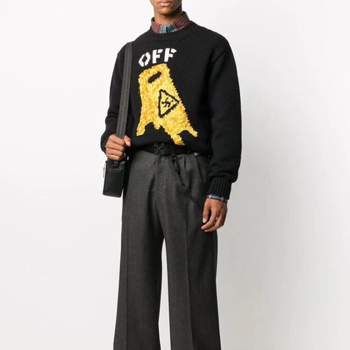 Jersey de hombre FW20 Negro/Amarillo