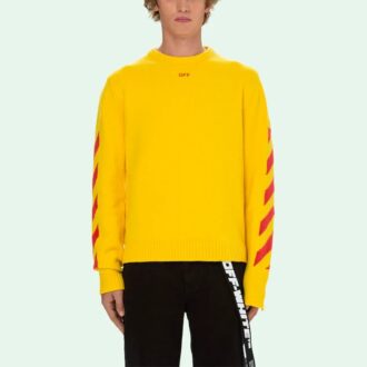 Jersey de hombre SS21, corte ajustado, amarillo