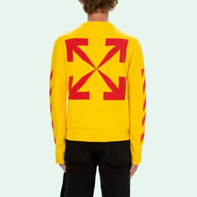 Jersey de hombre SS21, corte ajustado, amarillo