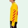Jersey de hombre SS21, corte ajustado, amarillo