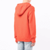 Jersey de lana con capucha y logo intarsia Off-White para hombre FW21, corte holgado, naranja