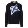 Jersey de lana con intarsia de flechas Arrows