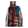 Jersey de lana de manga larga con capucha y bloques de color Off-White para hombre, colección Otoño-Invierno 2022