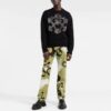 Jersey de lana de punto con estampado de flechas en 3D de Off-White para hombre, colección Otoño-Invierno 2021, corte holgado, negro