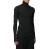 Jersey de lana de punto elástico y corte ajustado Off-White para hombre, colección primavera-verano 2022, color negro