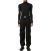 Jersey de lana de punto elástico y corte ajustado Off-White para hombre, colección primavera-verano 2022, color negro