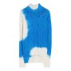 Jersey de lana Off-White «Azul y blanco»