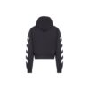 Jersey de manga corta con rayas blancas SS22, versión estándar, negro