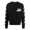 Jersey de manga larga con cuello redondo y logotipo para hombre Tape Arrow