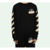 Jersey de manga larga con cuello redondo y logotipo para hombre Tape Arrow