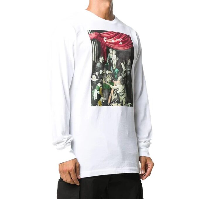 Jersey de manga larga con estampado Caravaggio FW20
