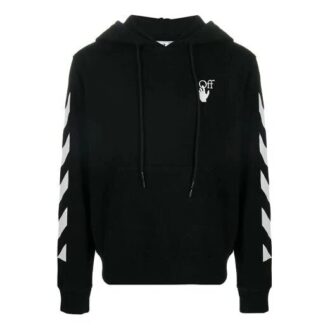 Jersey de manga larga con logo para hombre y rayas diagonales Jersey de manga larga con logo para hombre y rayas diagonales