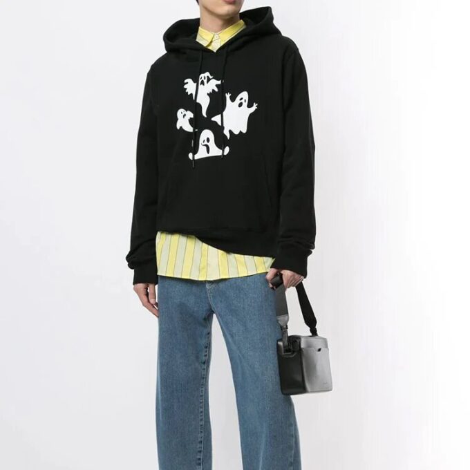 Jersey de manga larga con logotipo Ghost para hombre
