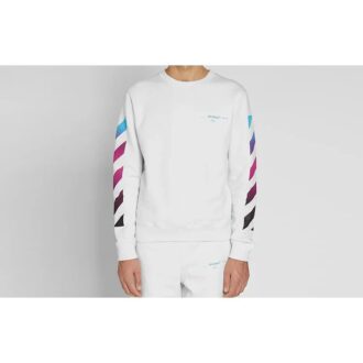 Jersey de manga larga para hombre con diseño de flechas degradadas Jersey de manga larga para hombre con diseño de flechas degradadas