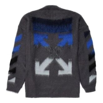 Jersey de mohair Arrow para hombre, gris, FW19